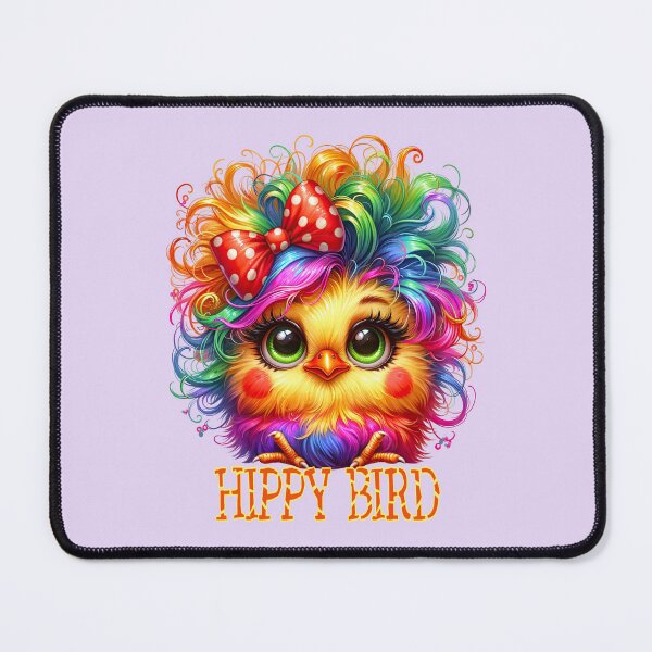 Item preview, A happy hippy little chicken, fantasy birds designed and sold by LoneAngel.