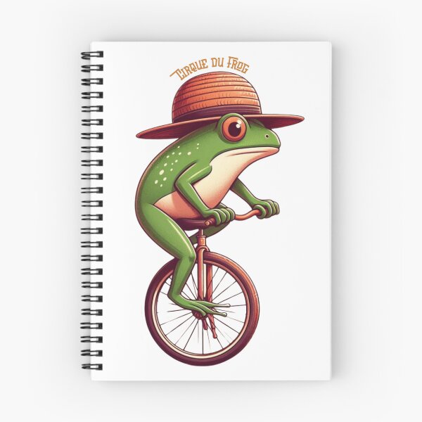 Item preview, Froggy on a Unicycle. designed and sold by Ayman Toumarti.