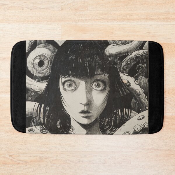 Item preview, cosmic encounter - black and white horror manga anime girl designed and sold by ForsakenFrames.