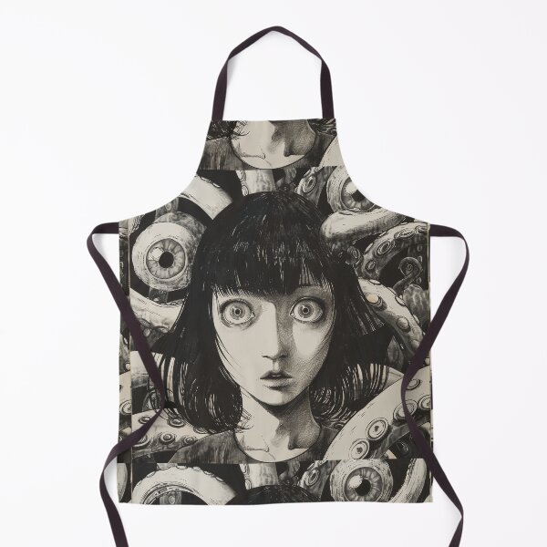Item preview, cosmic encounter - black and white horror manga anime girl designed and sold by ForsakenFrames.