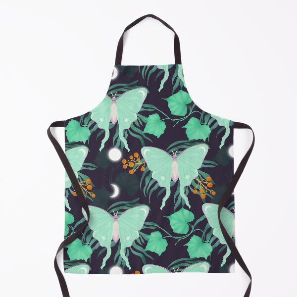 Item preview, Lunar moth pattern designed and sold by turtlesandroses.