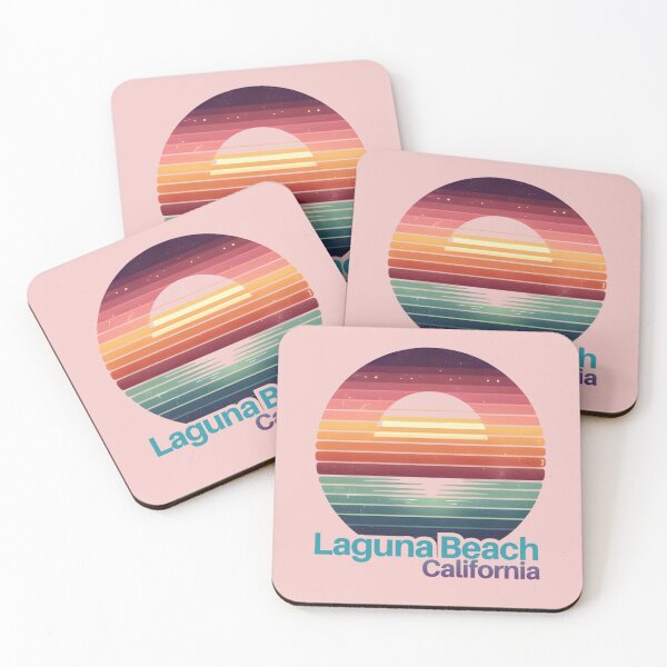 Item preview, Retro Sunset - Laguna Beach, California designed and sold by TirConnaill.