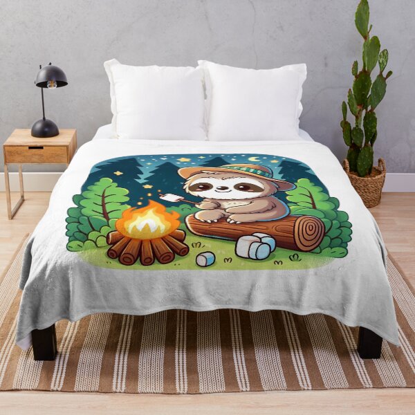 Item preview, Campfire Sloth designed and sold by istoriadesign.