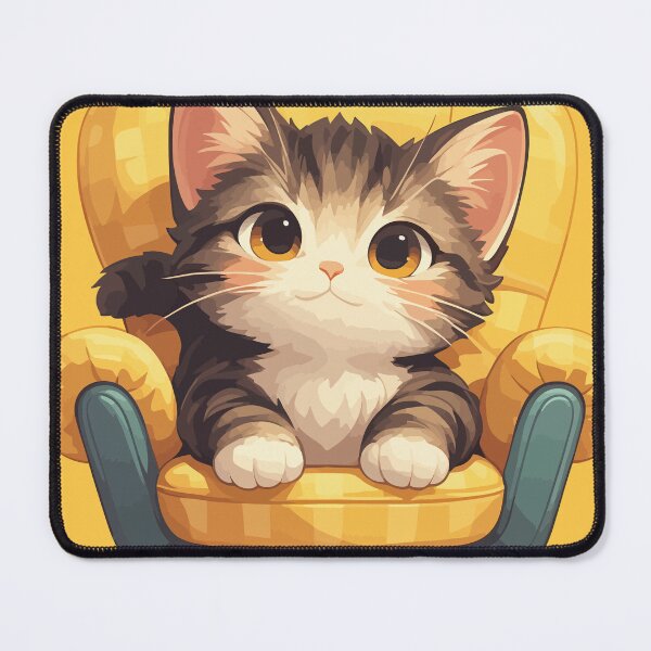 Item preview, Cat Sitting in a Chair designed and sold by SixtyOneDesign.