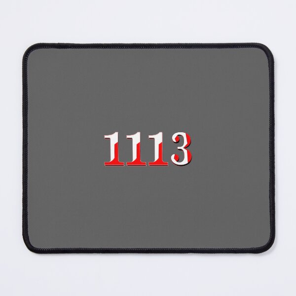 Item preview, number one 1 thousend one hundred and thirteen digit 1113 order sequence team member age designed and sold by 4rpixs.