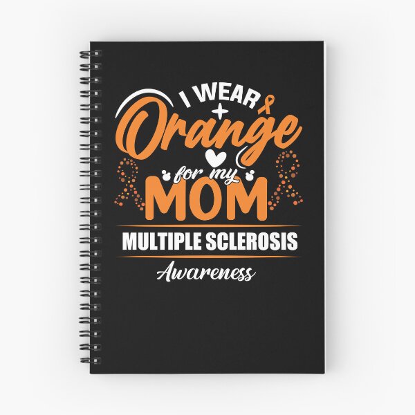 Aperçu de l'œuvre I Wear Orange For My Mom Multiple Sclerosis Awareness Gear créée et vendue par DynamicDesign.