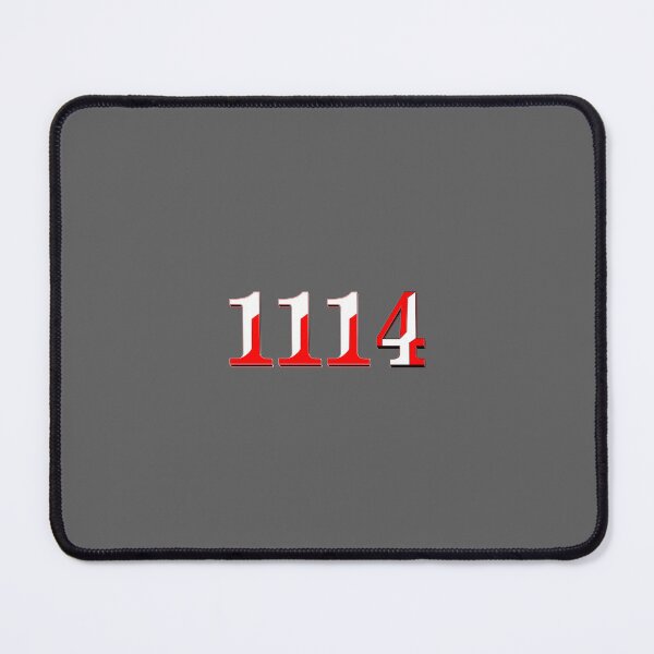 Item preview, number one 1 thousend one hundred and forteen digit 1114 order sequence team member age designed and sold by 4rpixs.