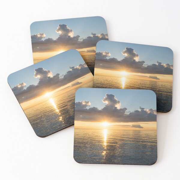 Item preview, Sunrise Brilliance Over Calm Ocean designed and sold by Georgia Mizuleva.