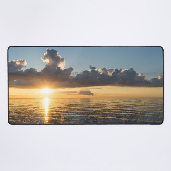 Item preview, Sunrise Brilliance Over Calm Ocean designed and sold by Georgia Mizuleva.