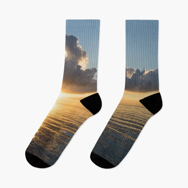 Item preview, Sunrise Brilliance Over Calm Ocean designed and sold by Georgia Mizuleva.