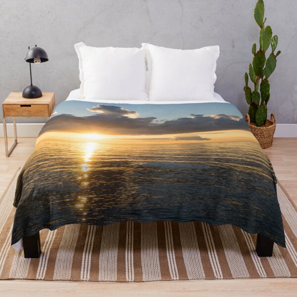 Item preview, Sunrise Brilliance Over Calm Ocean designed and sold by Georgia Mizuleva.