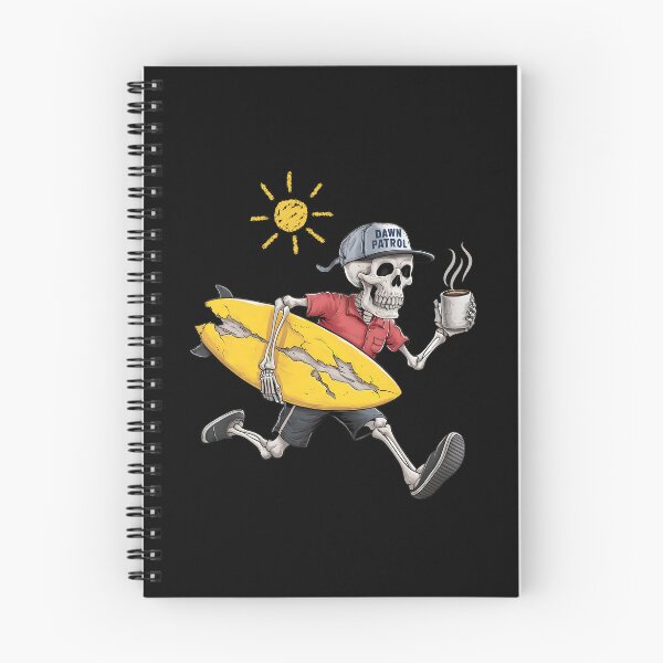 Item preview, Edgy Skeleton Surf - Beach Stuff Vibes designed and sold by MotivaChic.