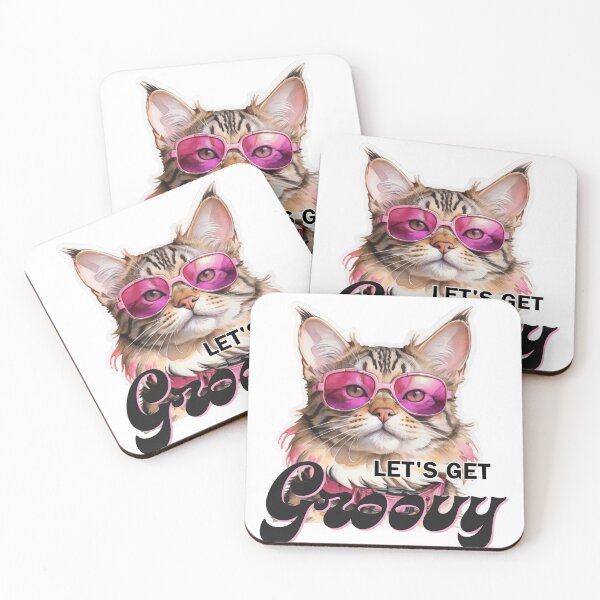 Item preview, "Kawaii American Bobtail Cat" Cute and Whimsical Art Print designed and sold by Playful Strokes pom@pom.