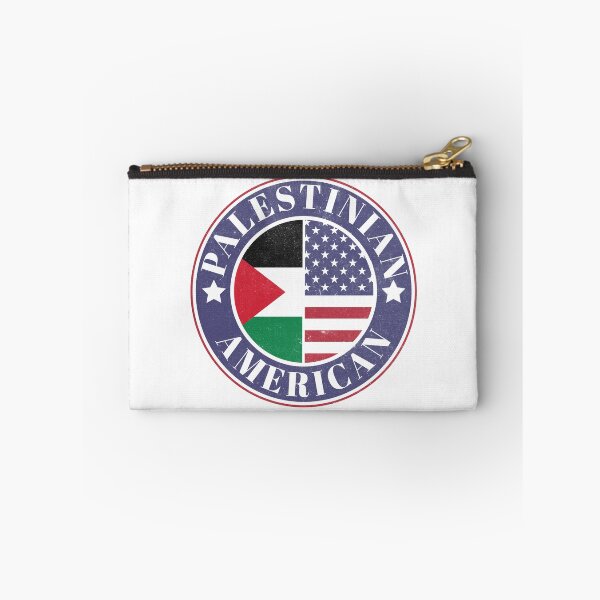 Item preview, Proud Palestinian-American Badge - Palestine Flag designed and sold by chrisrivait.