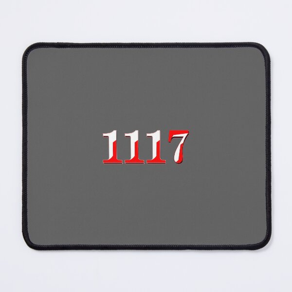 Item preview, number one 1 thousend one hundred and seventeen digit 1117 order sequence team member age designed and sold by 4rpixs.