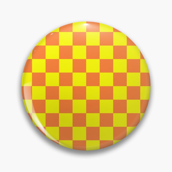 Item preview, Orange Yellow Checker Pattern Design designed and sold by PatternTitan.