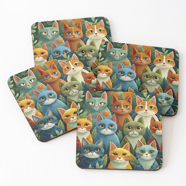 Item preview, Meowmosaic designed and sold by ArtyChoc.