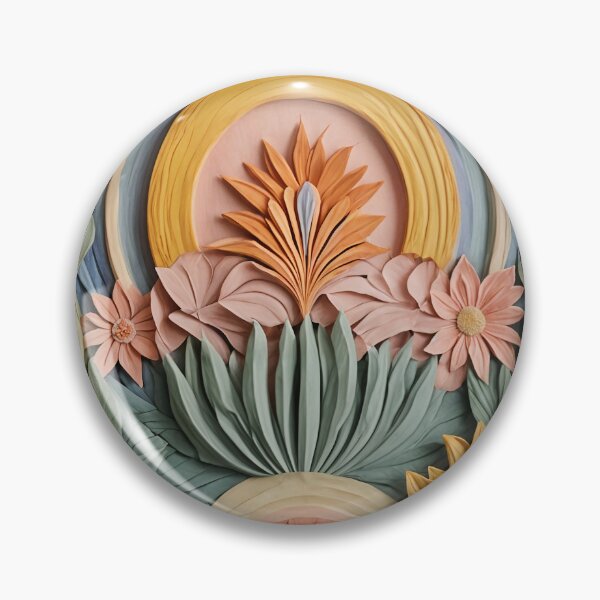 Item preview, Pastel Floral Woodcraft designed and sold by Lizetteh.