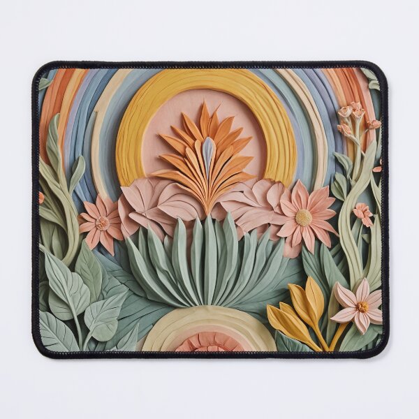 Item preview, Pastel Floral Woodcraft designed and sold by Lizetteh.