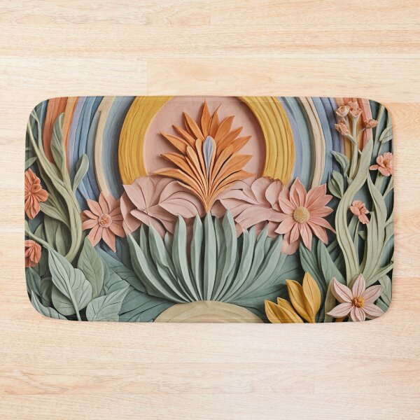 Item preview, Pastel Floral Woodcraft designed and sold by Lizetteh.