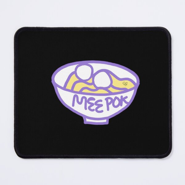 Item preview, LaMaisonOfMY A SINGAPOREAN TEE MEE POK NOODLES COLLECTION NO.7 BLACK designed and sold by LaMaisonOfMY.