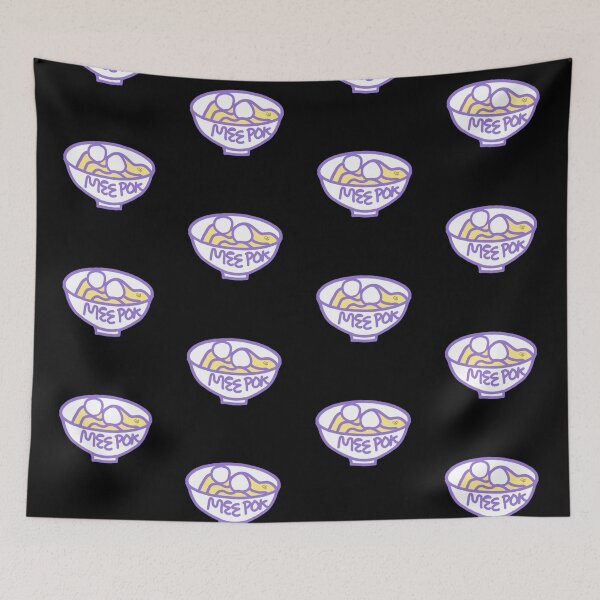 Item preview, LaMaisonOfMY A SINGAPOREAN TEE MEE POK NOODLES COLLECTION NO.7 BLACK designed and sold by LaMaisonOfMY.