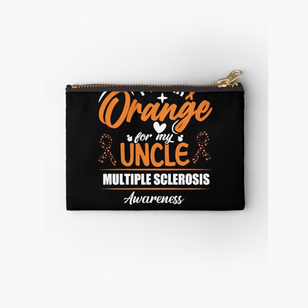 Aperçu de l'œuvre I Wear Orange For My Uncle Multiple Sclerosis Awareness Gear créée et vendue par DynamicDesign.