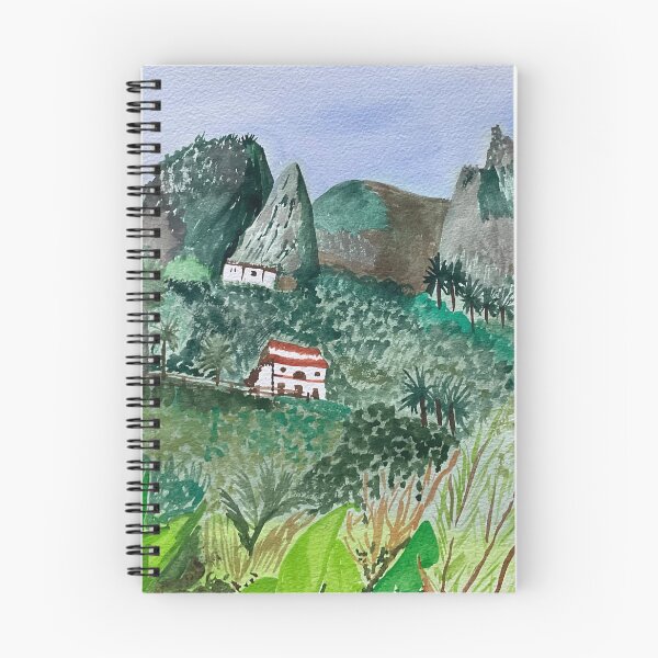 Item preview, Lush green La Gomera designed and sold by MrsNelsonpaints.