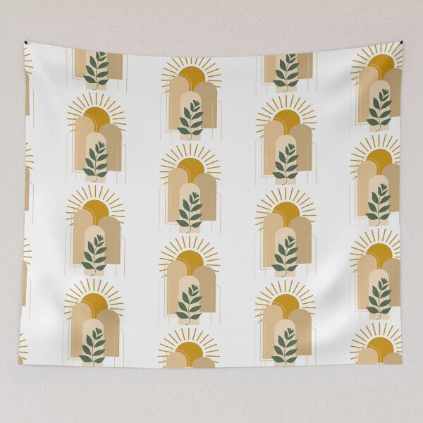 Item preview, Boho design with green leaf  designed and sold by priyankajustine.