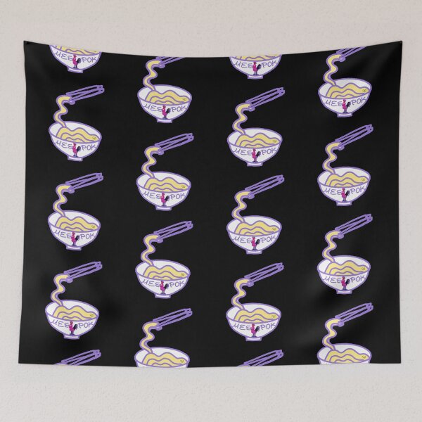 Item preview, LaMaisonOfMY A SINGAPOREAN TEE MEE POK NOODLES COLLECTION NO.8 BLACK designed and sold by LaMaisonOfMY.