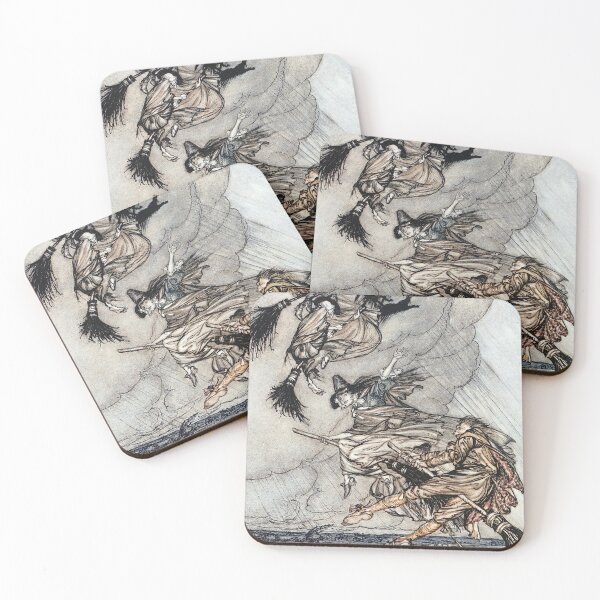 Aperçu de l'œuvre Sorcières d'Arthur Rackham - de The Ingoldsby Legends créée et vendue par forgottenbeauty.