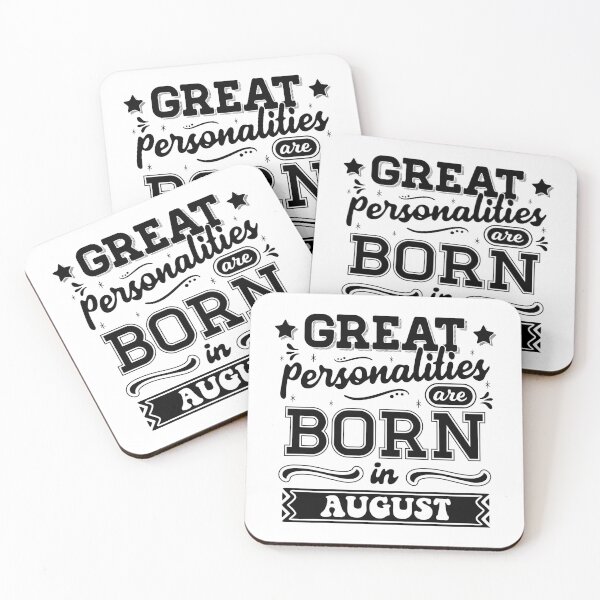Item preview, Great Personalities Are Born In August designed and sold by TheArtism.