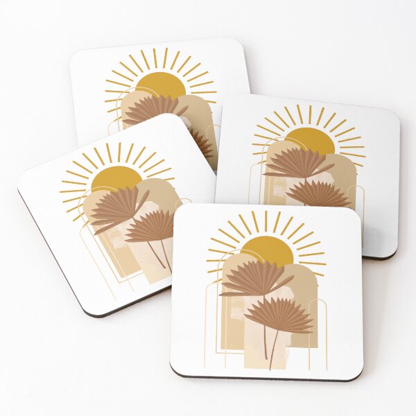 Item preview, Boho design with sun and brown leaf  designed and sold by priyankajustine.