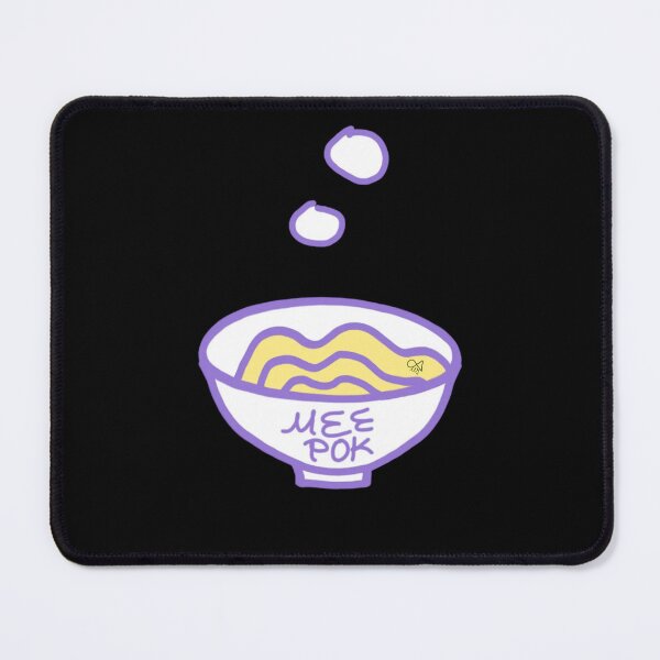 Item preview, LaMaisonOfMY A SINGAPOREAN TEE MEE POK NOODLES COLLECTION NO.9 BLACK designed and sold by LaMaisonOfMY.
