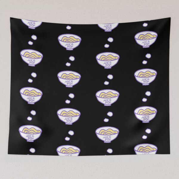Item preview, LaMaisonOfMY A SINGAPOREAN TEE MEE POK NOODLES COLLECTION NO.9 BLACK designed and sold by LaMaisonOfMY.