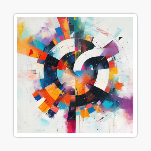 Item preview, Vibrant Geometric Harmony designed and sold by palmyst.