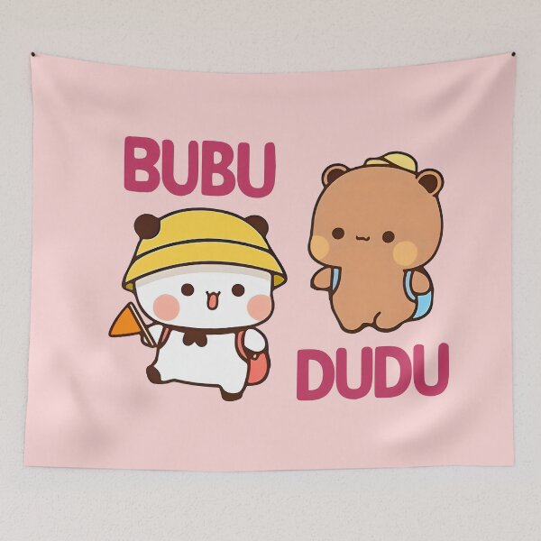 Artikelvorschau, Bubu und Dudu – Entzückendes Cartoon-Duo für Kinder und Fans | Niedliche Kawaii-Figuren entworfen und verkauft von FebricFusion.