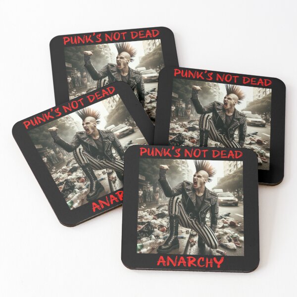 Item preview, Camiseta Punk's Not Dead Anarchy designed and sold by Grindcorer.
