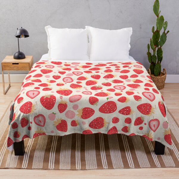 Item preview, minimalist strawberry pattern designed and sold by Windy-market.