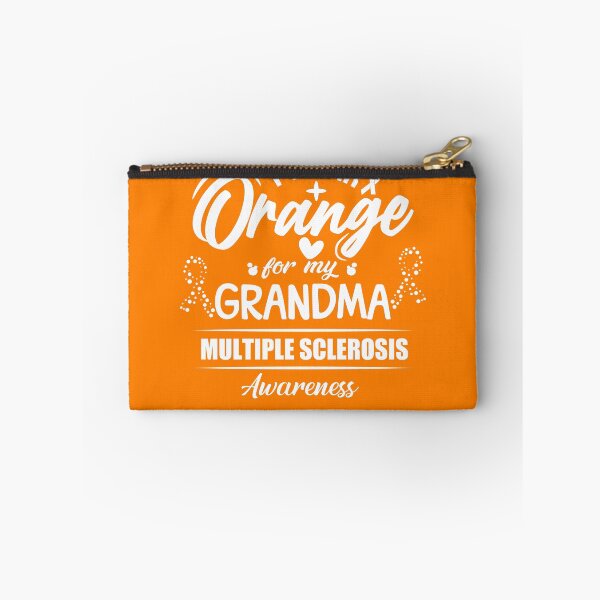 Aperçu de l'œuvre I Wear Orange For My Grandma Multiple Sclerosis Awareness Gear créée et vendue par DynamicDesign.