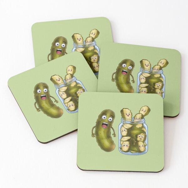 Item preview, Funny Pickle Surprise Cucumber And A Jar Of Sliced Pickles designed and sold by Fatimah Saeed.