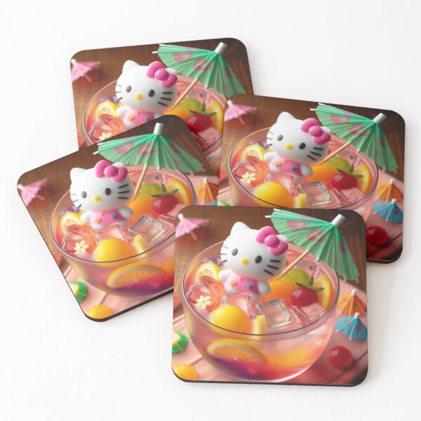 Item preview, Cute cat face drink with ice designed and sold by Sadia  Jannat.