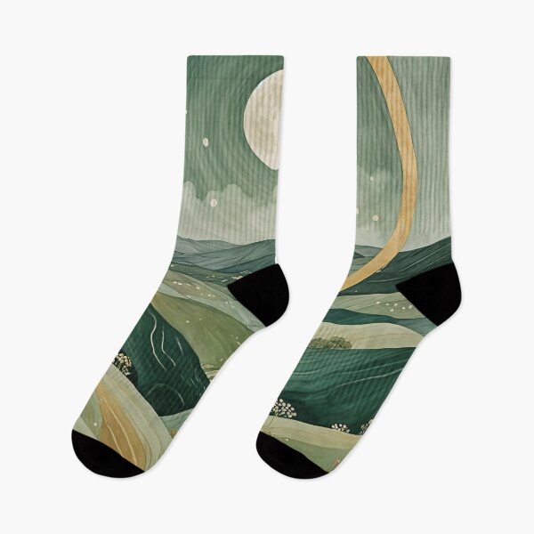 Item preview, Green Hills under Moonlight designed and sold by Lizetteh.