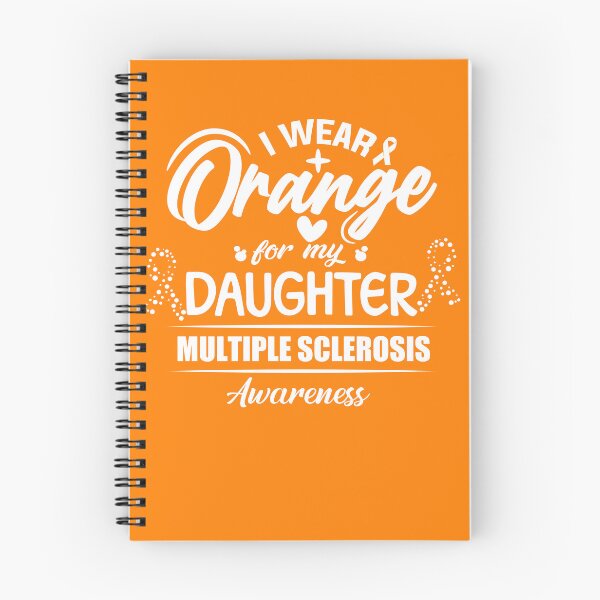 Aperçu de l'œuvre I Wear Orange For My Daughter Multiple Sclerosis Awareness Gear créée et vendue par DynamicDesign.