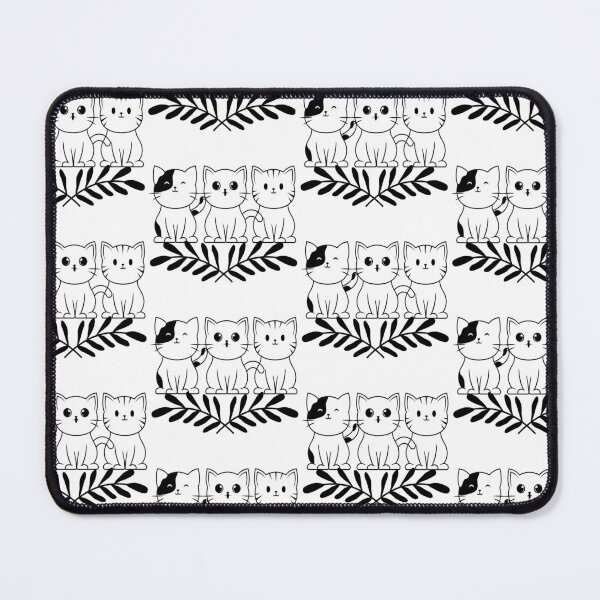 Item preview, Three black and white cats designed and sold by priyankajustine.