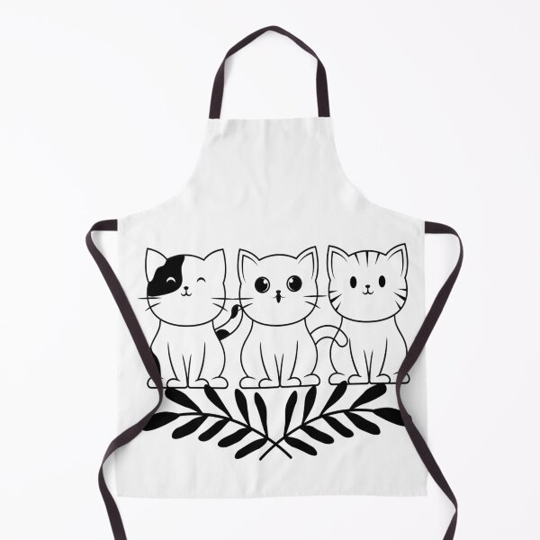Item preview, Three black and white cats designed and sold by priyankajustine.