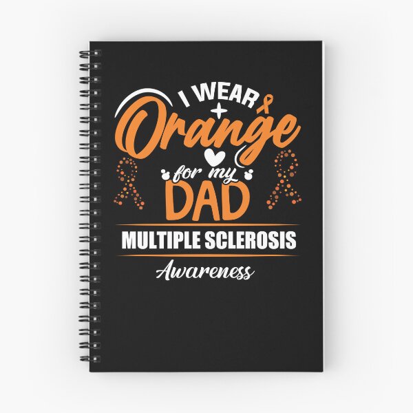 Aperçu de l'œuvre I Wear Orange For My Dad Multiple Sclerosis Awareness Gear créée et vendue par DynamicDesign.