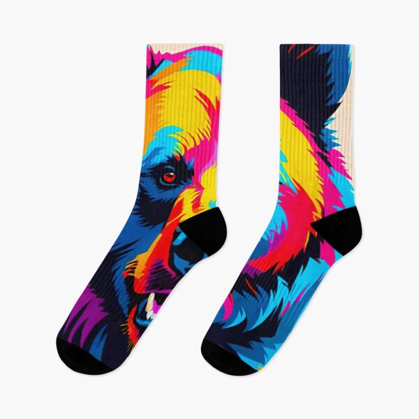 Item preview, Vibrant Grizzly Bear designed and sold by GrizzlyCollective.