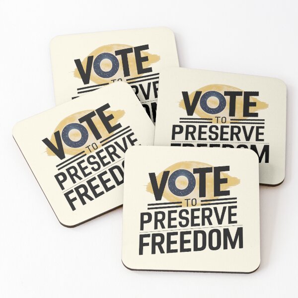 Item preview, Vote to Preserve Freedom - Patriotic Design for Democracy Advocates | Election 2024 designed and sold by FebricFusion.