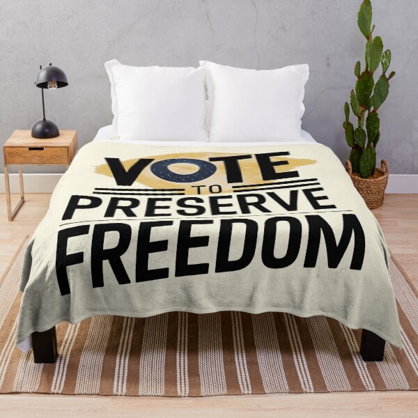 Item preview, Vote to Preserve Freedom - Patriotic Design for Democracy Advocates | Election 2024 designed and sold by FebricFusion.